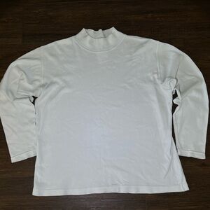 Westbound White Turtleneck Top